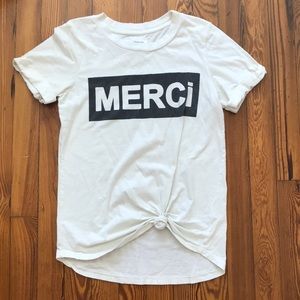 Anthropologie Sol Los Angeles Merci tee XS